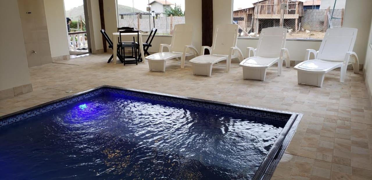 لافرينهاس Pousada E Restaurante Poco Azul المظهر الخارجي الصورة