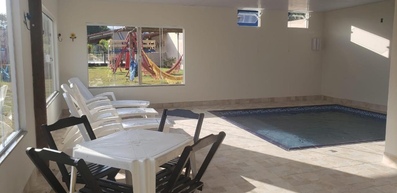 لافرينهاس Pousada E Restaurante Poco Azul المظهر الخارجي الصورة